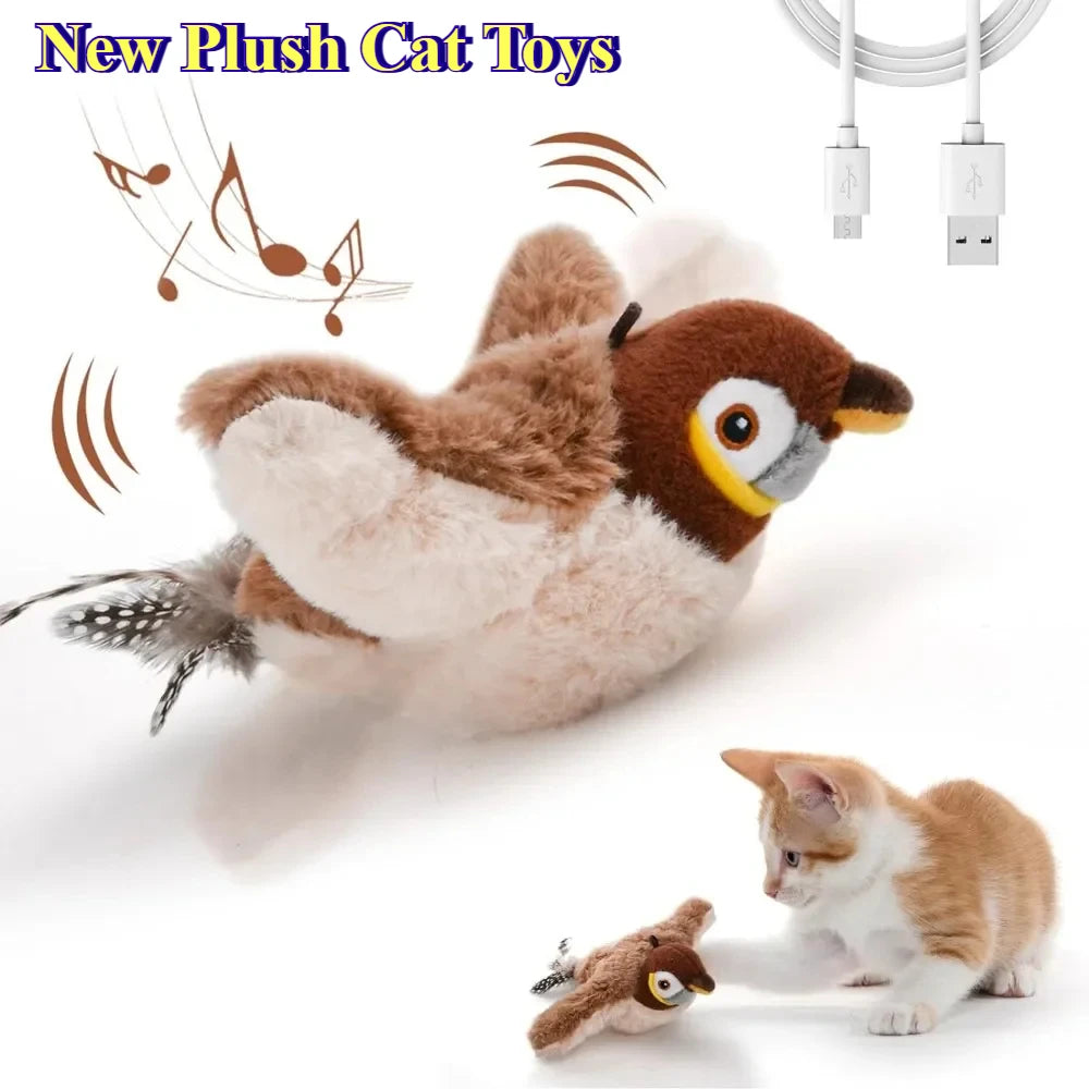 FlutterSparrow Electric Cat Toy